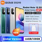 Смартфон Xiaomi Redmi Note 10, глобальная версия дюйма, 4 ГБ, 64 ГБ, 4 Гб, 5G ГБ, экран 128 дюйма 90 Гц, камера 48 МП, 700 мАч