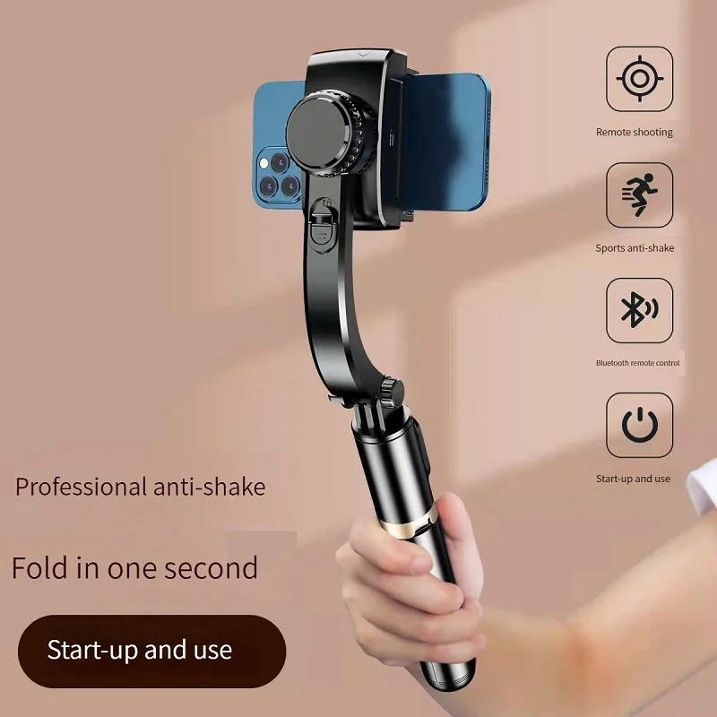 

Фотостабилизатор одноосевой ручной шарнирный держатель для видеосъемки живой стабилизатор для смартфона селфи-палка штатив Бесплатная до...