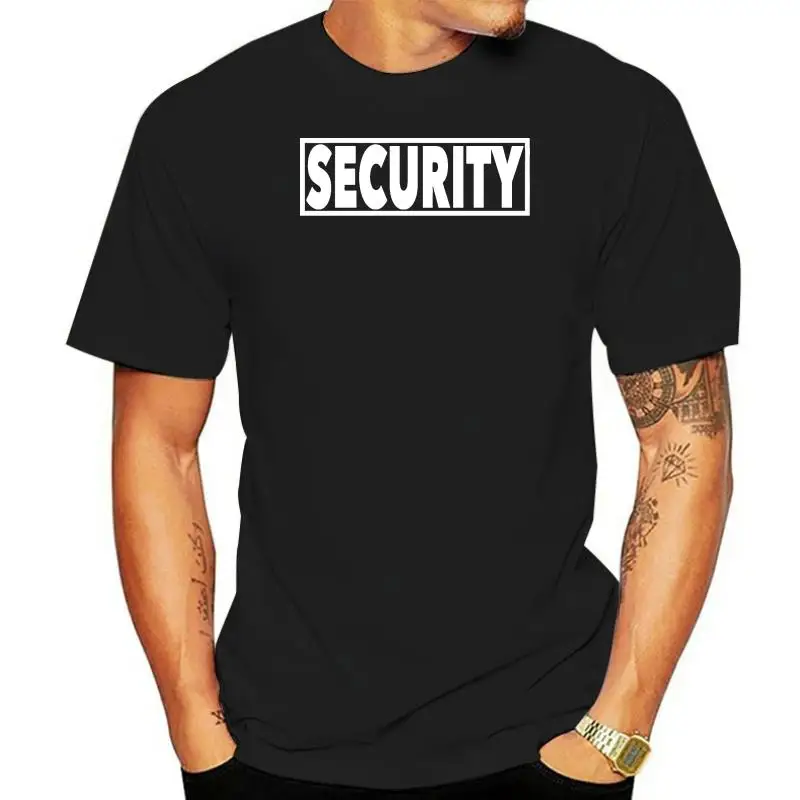 

Мужская футболка Security футболка охранника женская футболка