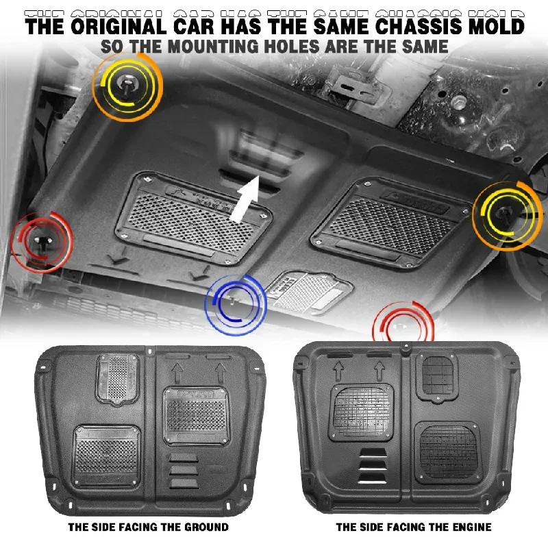 Для Altima Teana 2008-2017 Черная Пластина для защиты от брызг под двигателем щит крышка