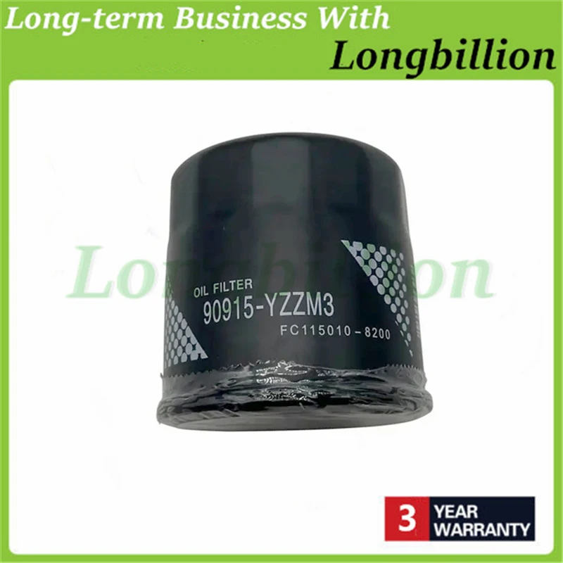 Новый автомобильный масляный фильтр 90915-YZZM3 для Toyota CARROLLA AE86