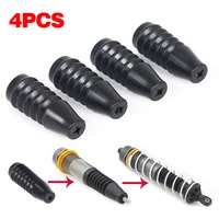 4pcs rubber shock absorbe boot dust cover for 18 rc short course truck hongnor x3e kyosho hobao 8sc mt hpi parts accessories