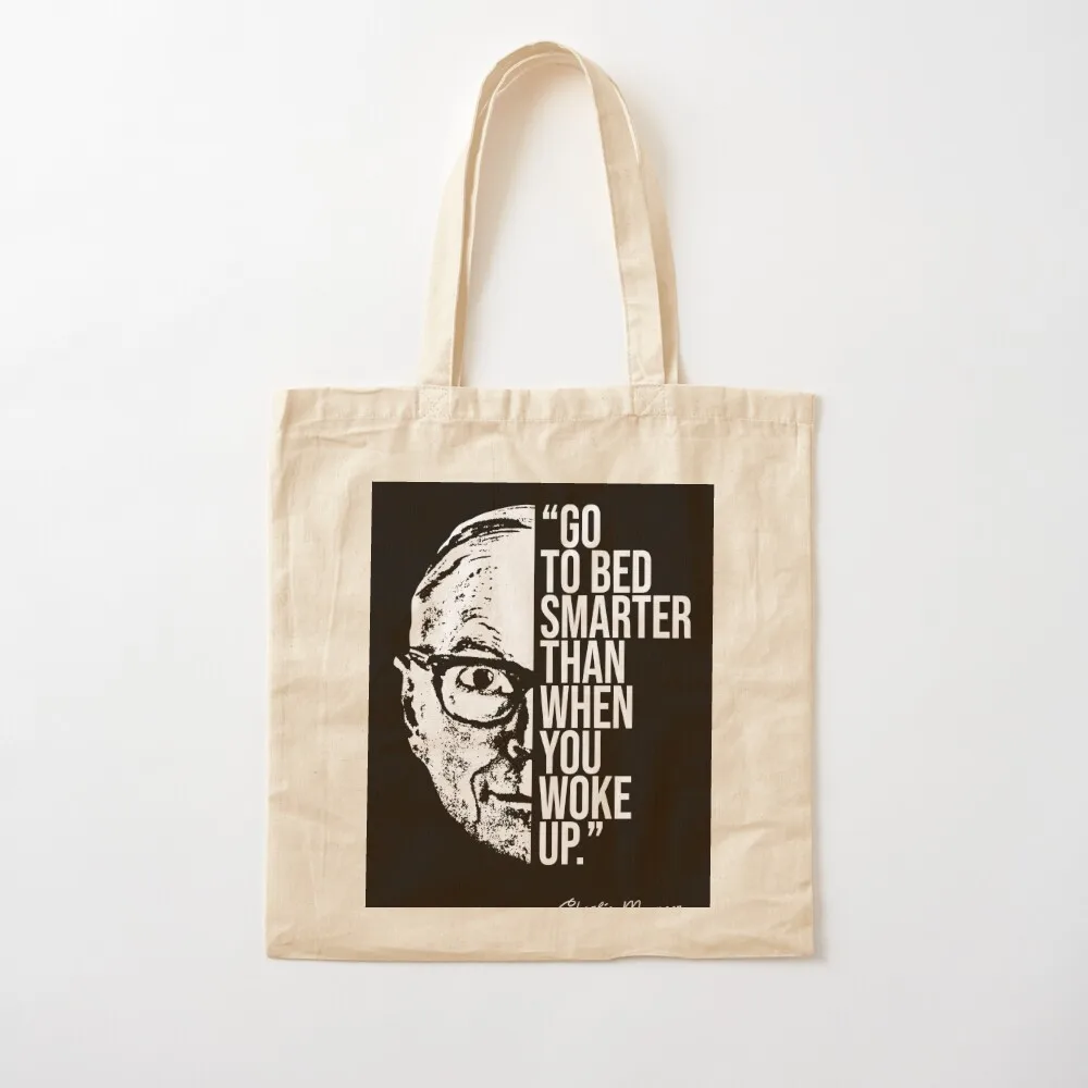 Цитаты Чарли Мунзера цитата Большая сумка Сумка Женская для покупок эко-сумка