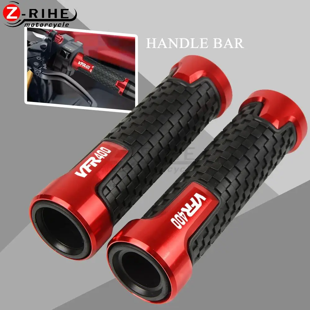 

For HONDA VFR400 VFR 400 1989 1990 1991 1992 1993 1994 1995 96+ 7/8" 22mm Rubber Motorcycle Accessories Handlebar Grips Hand Bar
