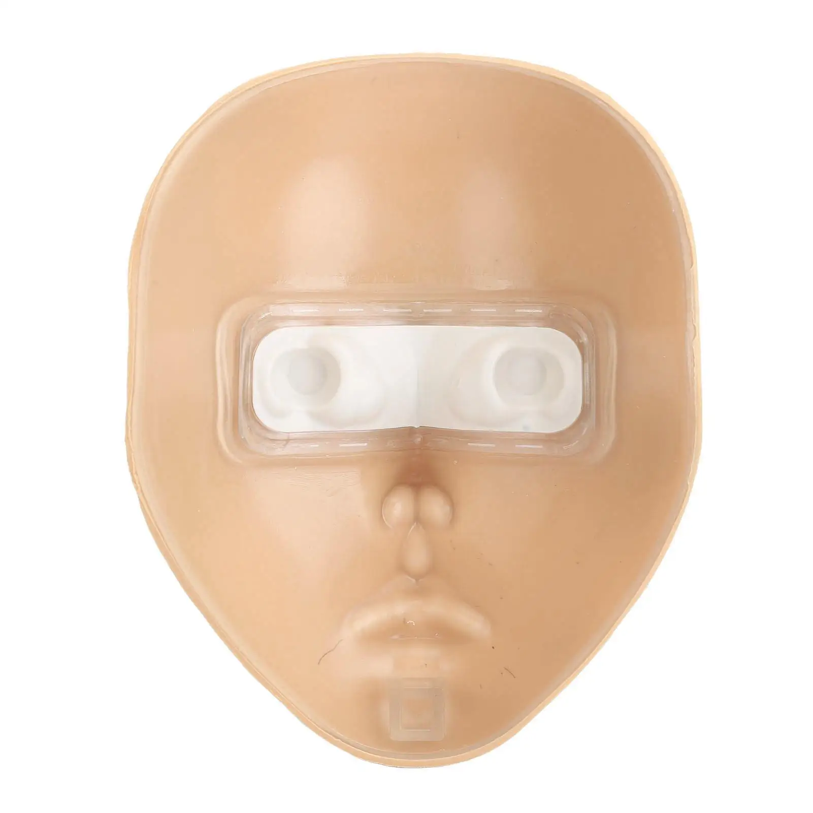 Многоразовая силиконовая доска для практики макияжа-инструмент полного лица со