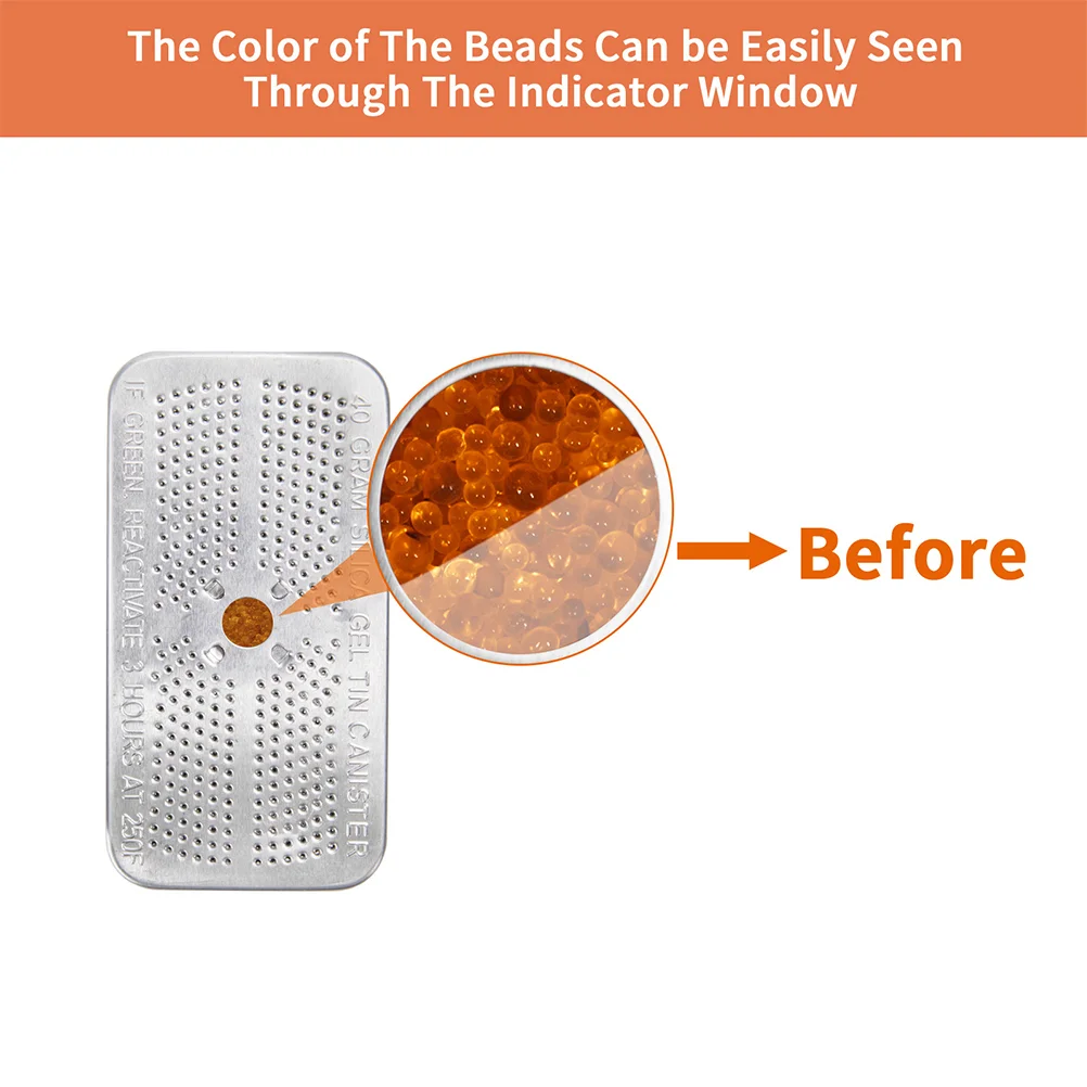 5 шт. зарядные осушители алюминиевая коробка влагопоглощающие пакеты