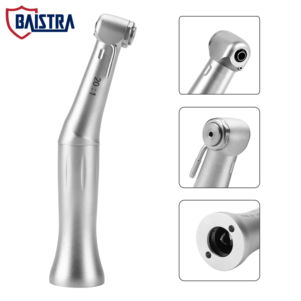

Dental Implant Contra Angle Low Speed Handpiece 20:1 Max Torque 70N E-type Motors Push Button Dentistry Implant Surgical Tools