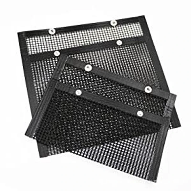 Сетчатые мешки для барбекю многоразовые кармашки гриля подходит рыбы угля