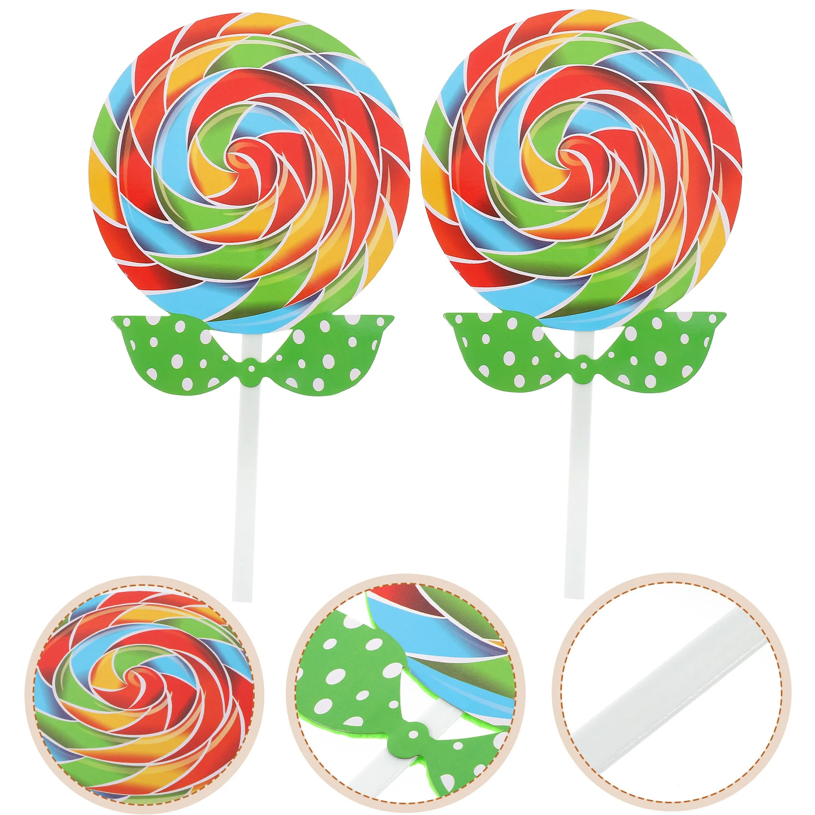 

Lollipop Photo Prop Photography Party Candy Decoration Scene Decorative Props Fake Simulation Model Fairy Wands