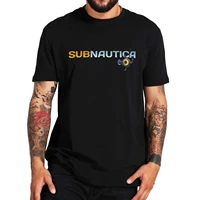 subnautica logo t shirt underwater adventure game essential tshirts 100 cotton short sleeve tee tops gift for video game lovers