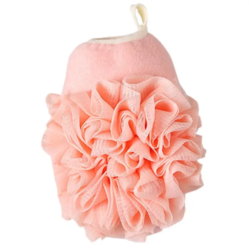 Exfoliating Gloves Body Cleaning Bath Flower Bathroom Shower Ball Body Scrubber Bath Sponge Towel Bathroom Tool images - 6