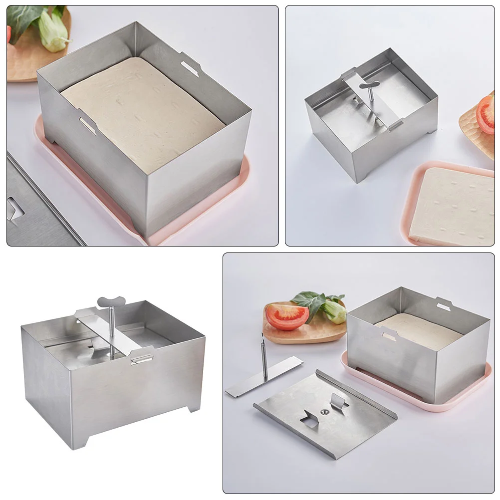 Форма для тофу традиционный пресс из нержавеющей стали удобный набор сыра