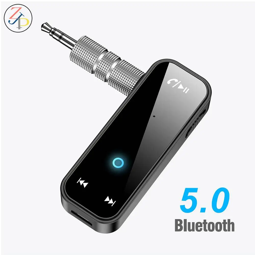 

Mini Portable 5.0 Bluetooth Transmitter Music Receiver MP3 Player 3.5mm Aux In Handsfree Car Wireless Audio Adapter Accessories