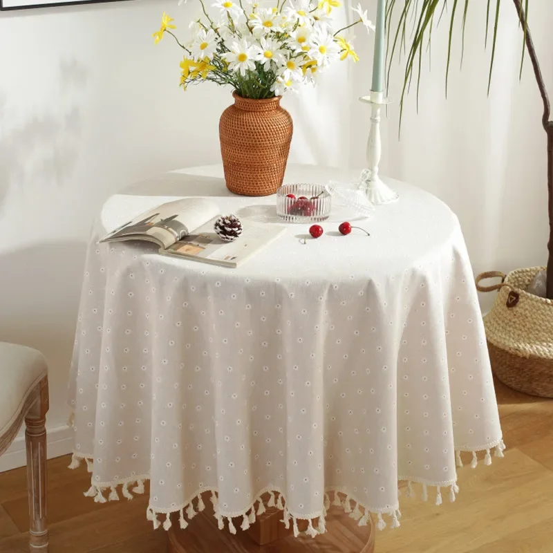 

Винтажная цветочная скатерть из полиэстера/хлопка