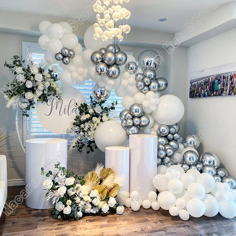 

Mixed Color Latex Balloon Wedding Child Birthday Party Garland Baby Shower Gender Reveal Birthday Family Welcome Ceremony Decor