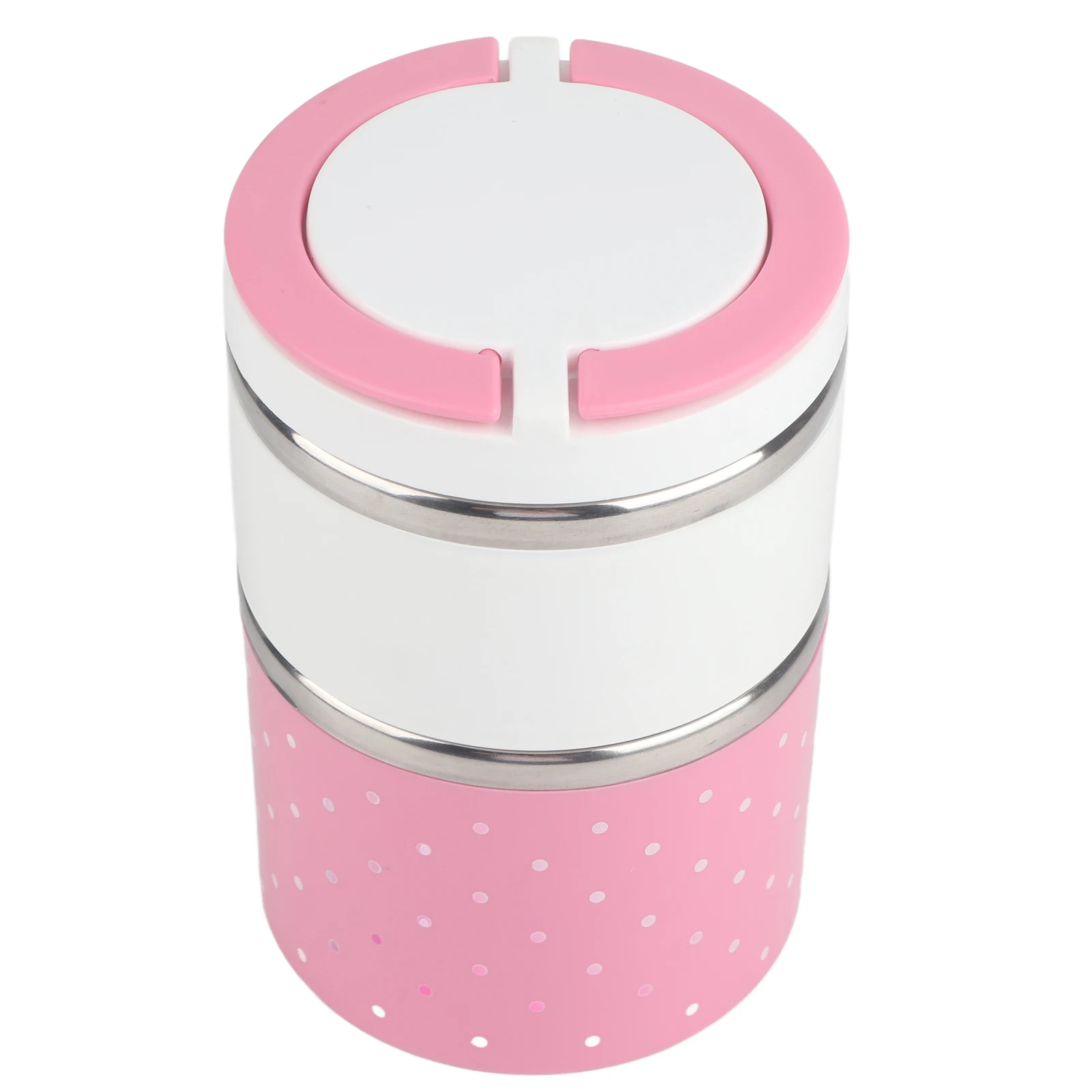 

2 Layer Stainless Steel Insulation Thermo Thermal Lunch Box Food Container Hot