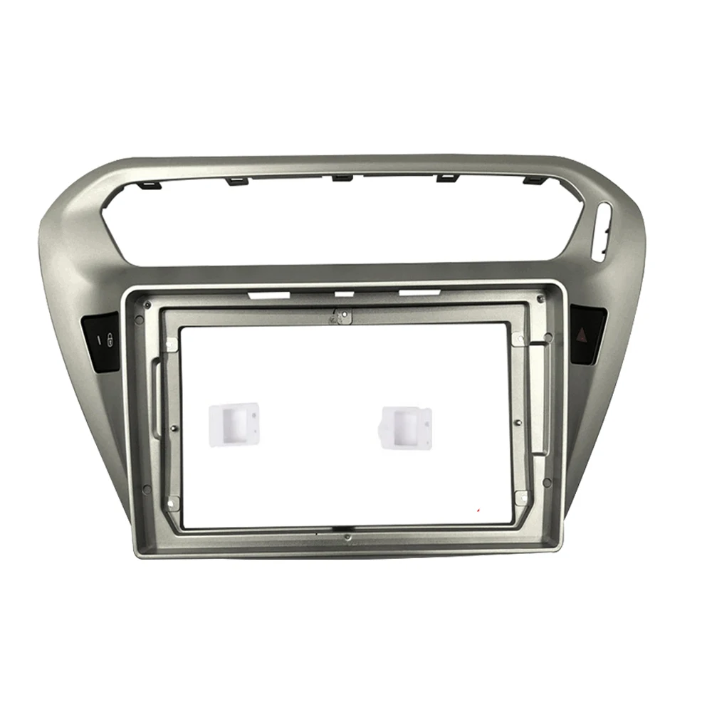 

9 дюймов для Peugeot 301 Citroen Elysee 2Din Автомобильная радиоустановка Fascia DVD стерео рамка пластина адаптер Монтажная Рамка для приборной панели MP5