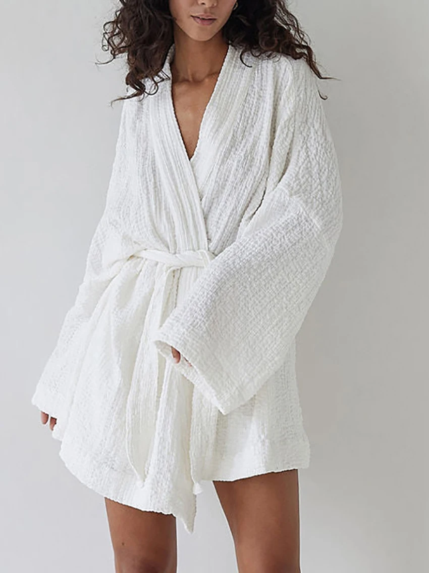 Marthaqiqi повседневные женские пижамы сексуальные ночные рубашки с v-образным