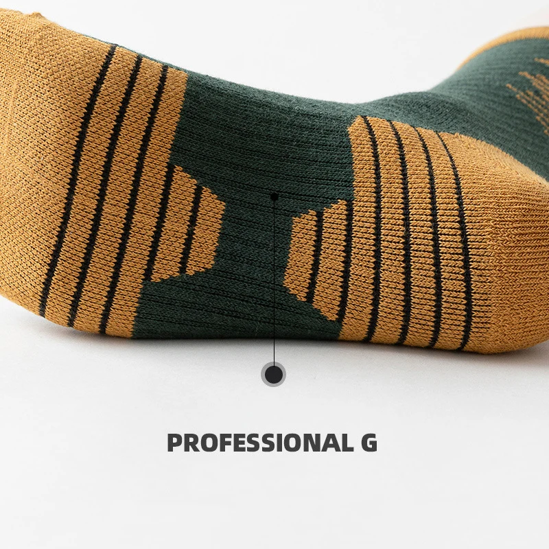 Basketball Ball Basketball Men Thicken Professional Elite Socks Middle Tube Practical Sweat Absorbent Non Slip Terry Sports