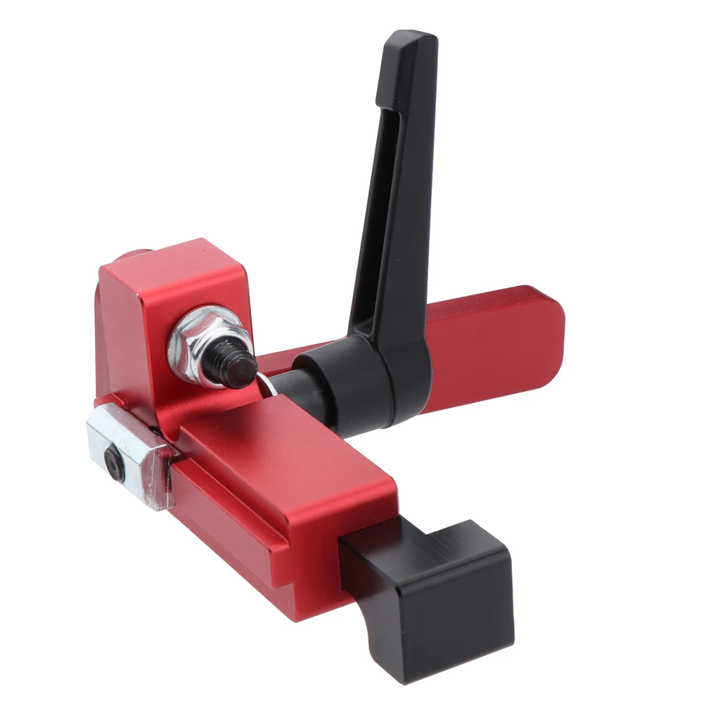 

T-Slot Miter Track Stop Chute Stopper for 75 Manual Woodworking DIY Tools
