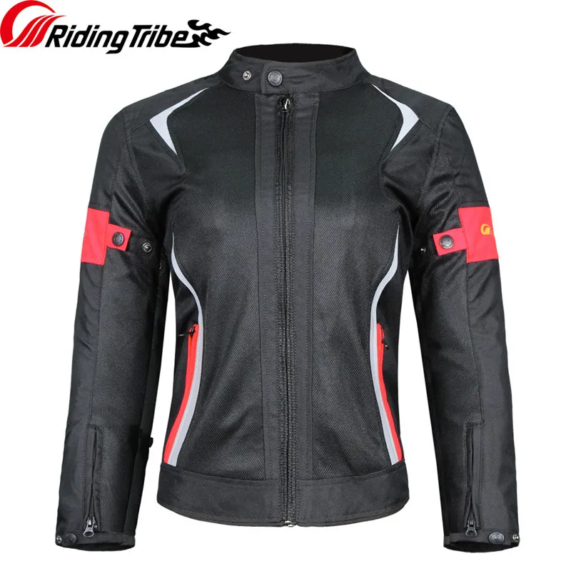 Women Jacket Motorcycle Riding Coat Summer Winter Waterproof Warm Armor Clothing Motorbike Safety Suit Modern Design JK-52 JK-64