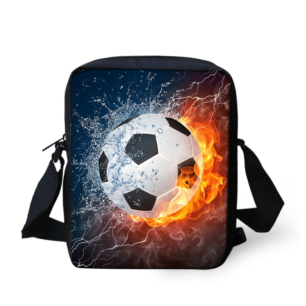ADVOCATOR 3D Fireball Pattern Kids Crossbody Bags Mini Children's Bag Students Messenger Bag Free Shipping