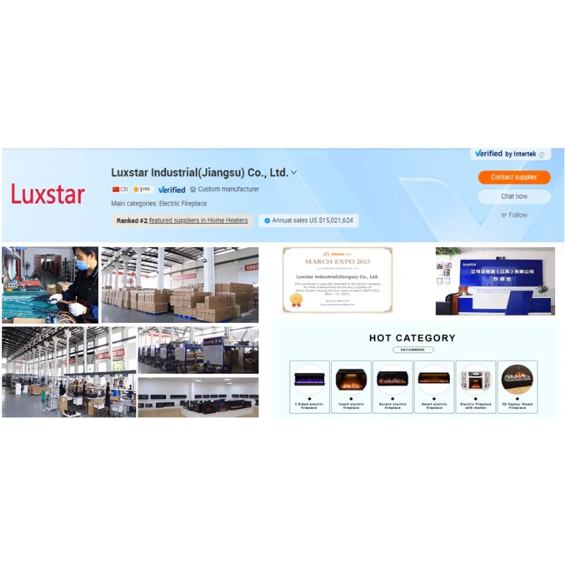 Luxstar 40 &quot42&quot 54 &quot64&quot 76 &quot 3-сторонний электрический камин стандартный домашний