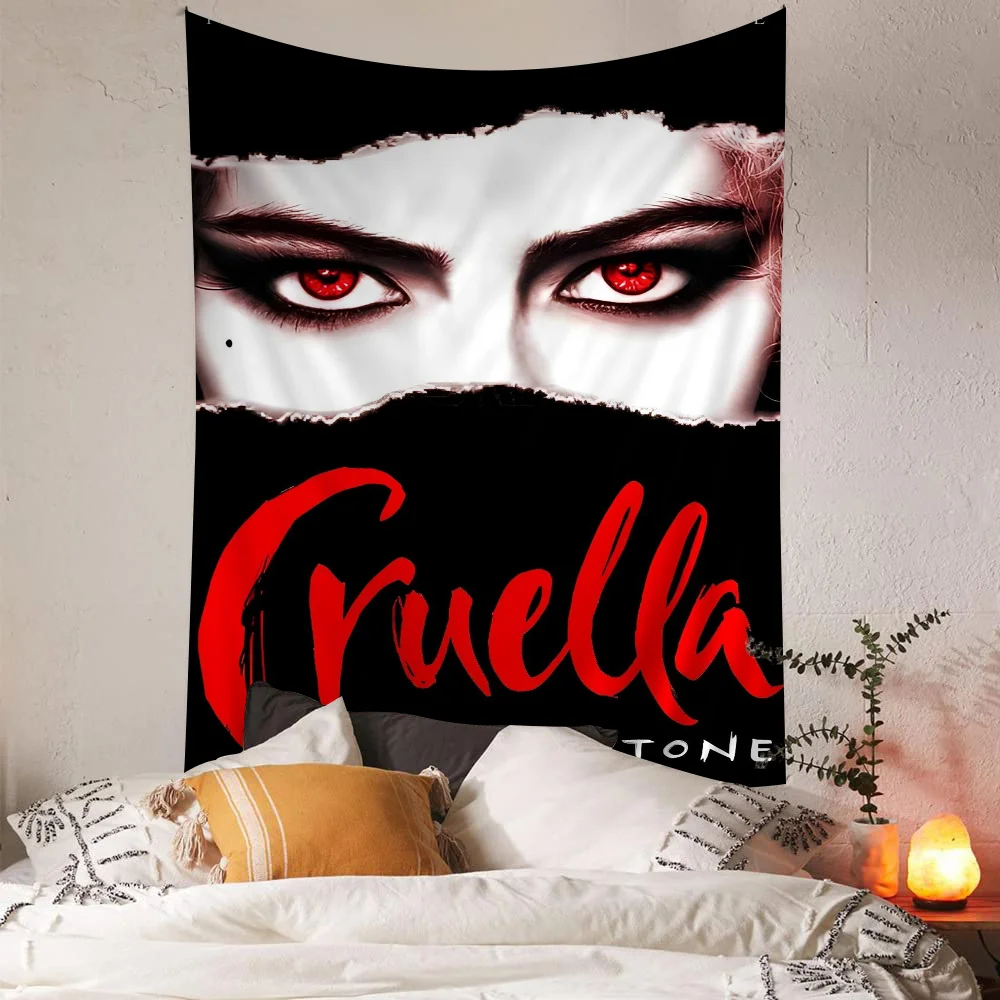 Настенный гобелен из фильма C-Cruella подвесной Таро хиппи настенные коврики листы