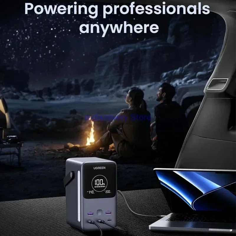 UGREEN 300 Вт 48000 мАч Портативное зарядное устройство для быстрой зарядки Power Bank 6 в 1