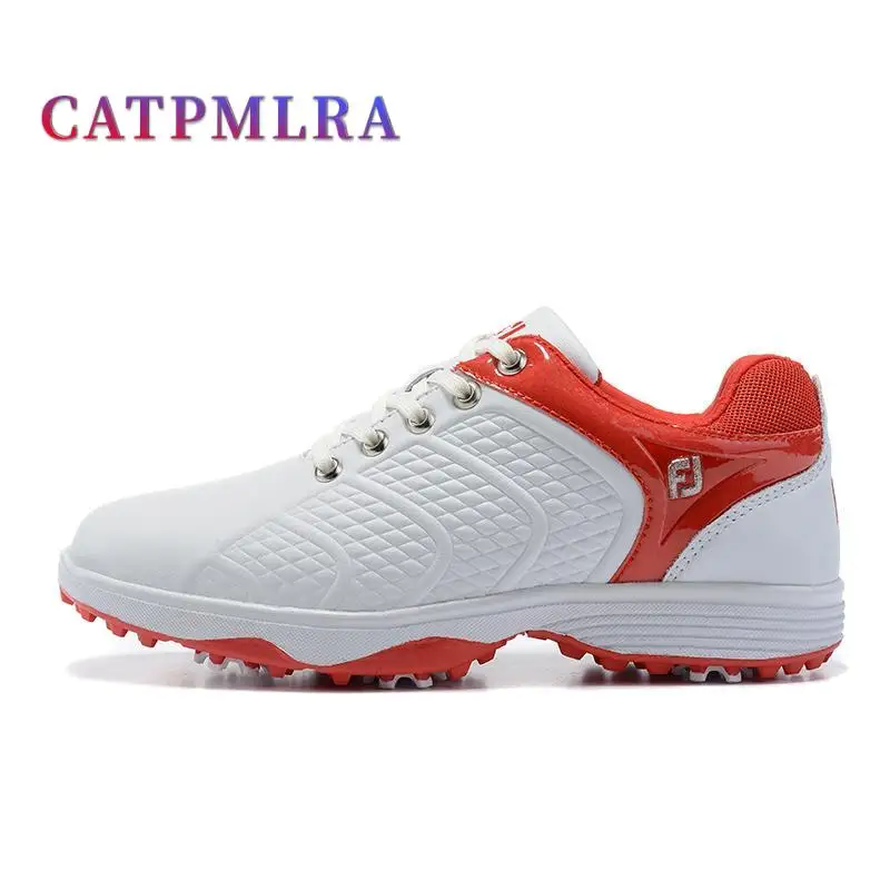 New Style Brand Women Golf Shoes Lightweight Ladies Walking Golfing Sneakers Black White Comfortable Golf Trainers for Women