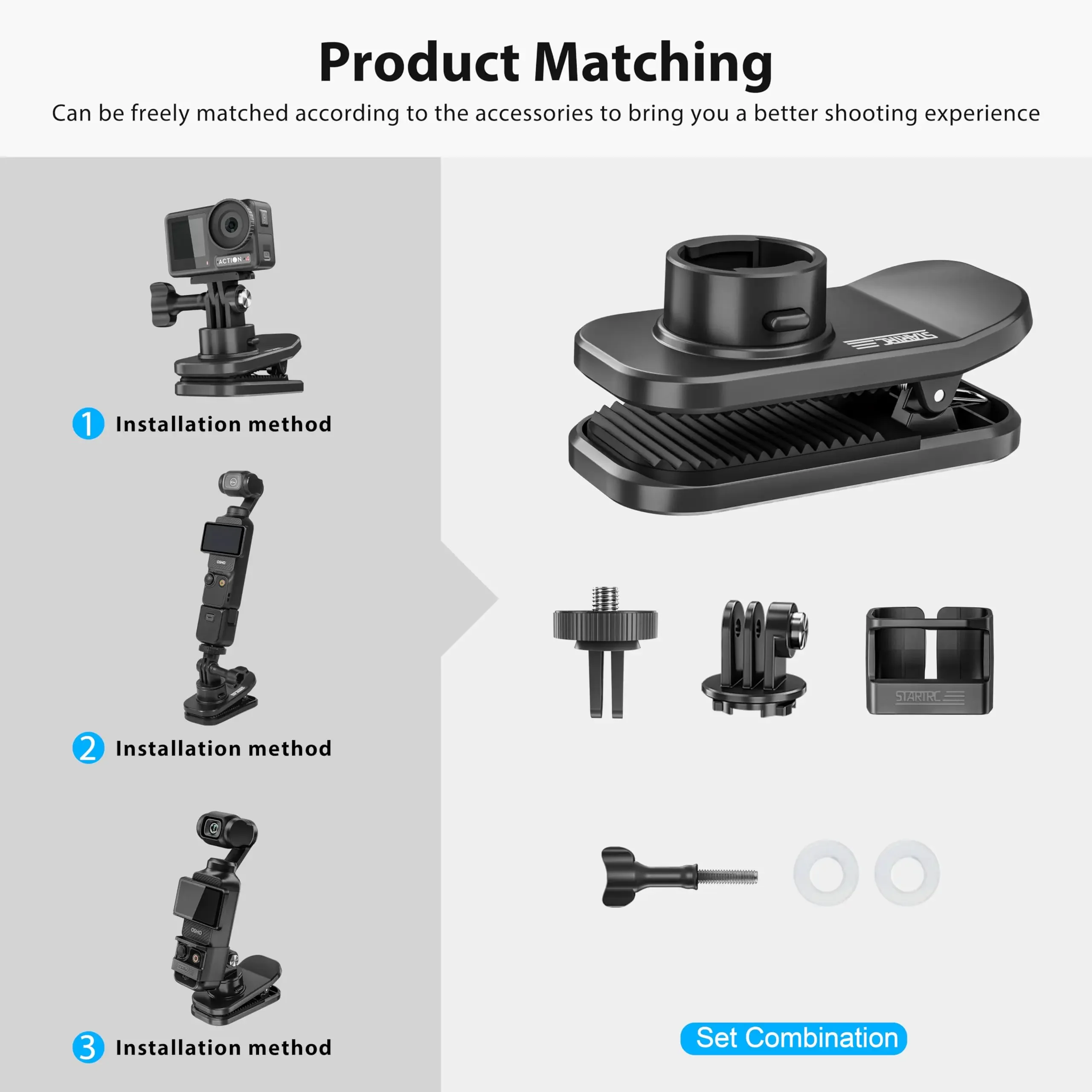 СтАРТР для OSMO Pocket 3 360 °