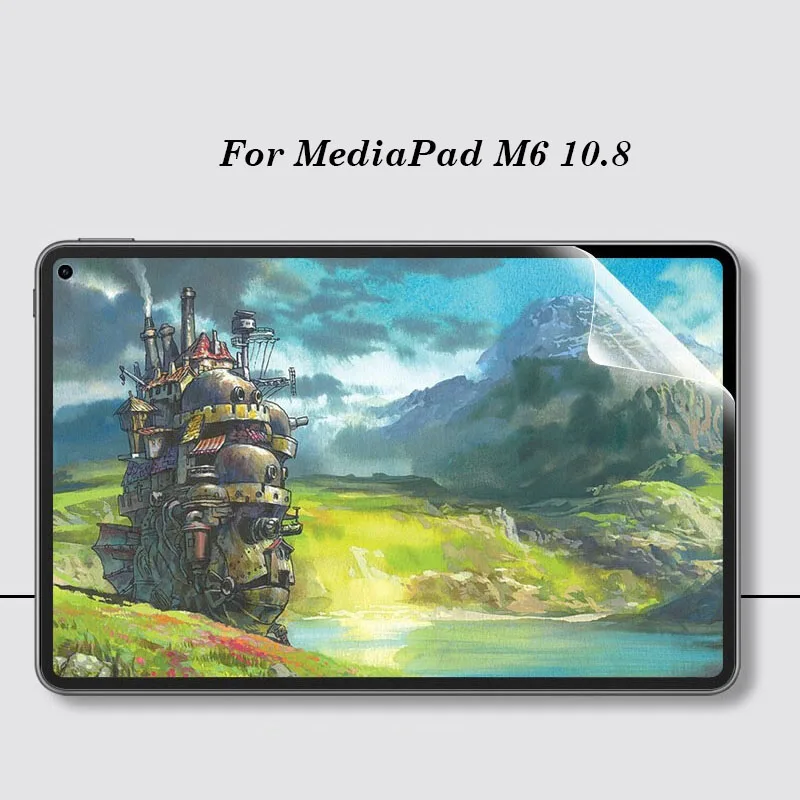 

TPU drawing film Screen Protector for Huawei MediaPad M6 10.8 8.4 M5 10.0 10.8 M5 Lite 10.1 T5 10.1 Soft Paper Matte Film Cover