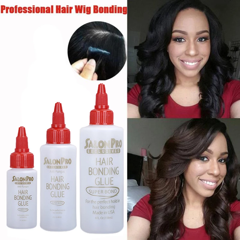 30/60/118ml Lace Wig Headgear Waterproof Adhesive Glue Replacement Wig Glue Invisible Transparent liquid glue
