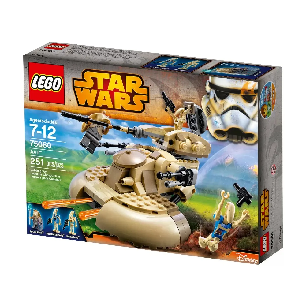 Конструктор LEGO Star Wars (Звездные войны) 75080 Бронированный штурмовой танк AAT 7+ |