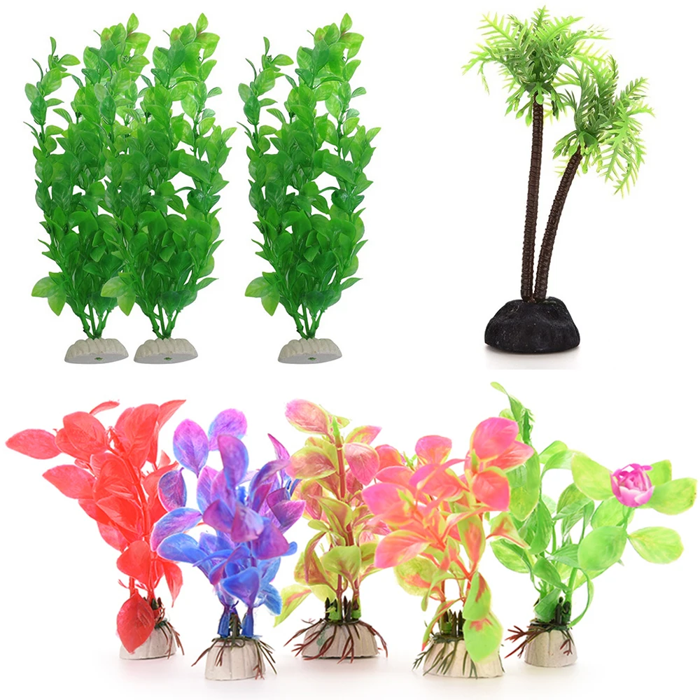 

1pc Fish Tank Green Water Grass Landscape Decoration Underwater Artificial Aquatic Plant Ornaments Pet Supplies