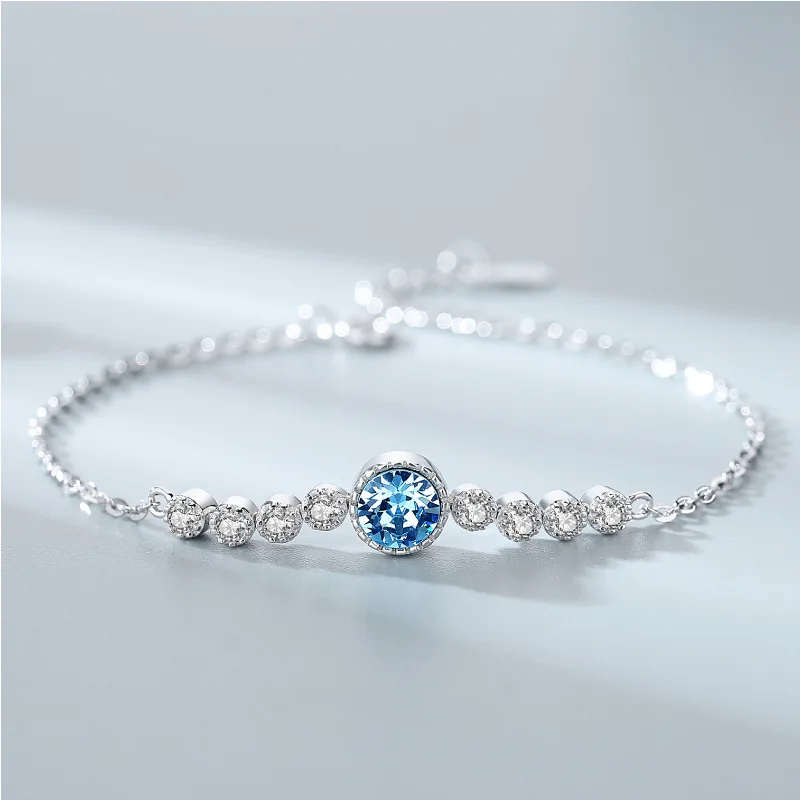 

Classic Natural Jade Bracelet Women Sparkling Crystal Bracelets Silver Color Bangle Wedding Party Gifts Jewelry Free Shipping