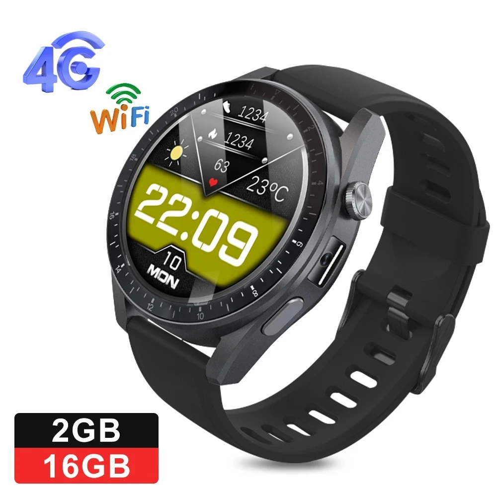 

Смарт-часы A2 мужские, 4G, LTE, 1,45 дюйма, Android, GPS, Wi-Fi, sim-карта