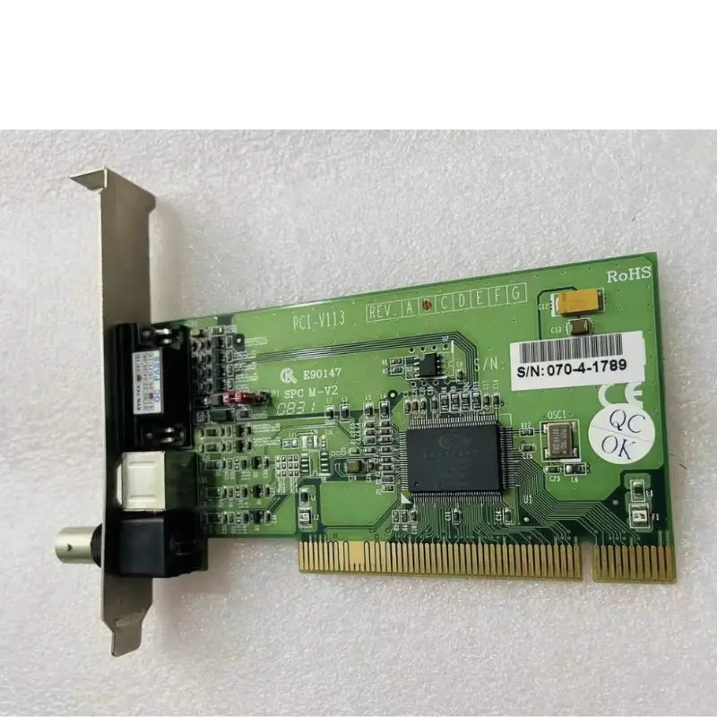 Second hand PCI-V113 Image Acquisition Card tested OK and shipped quickly