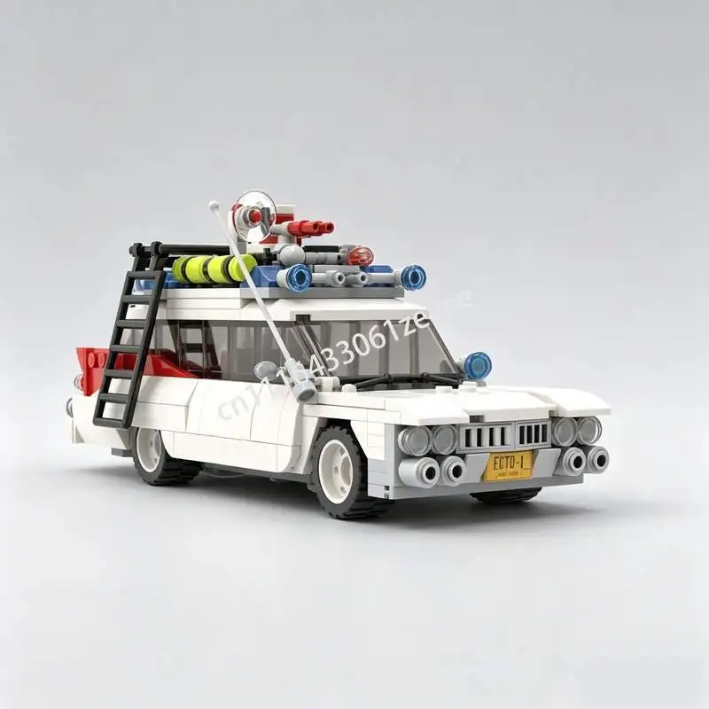 Фото Конструктор MOC «Скорая помощь: Сверхъестественная машина реагирования» (412 деталей), архитектурная модель, развивающая игрушка для сборки, коллекционный подарок №1