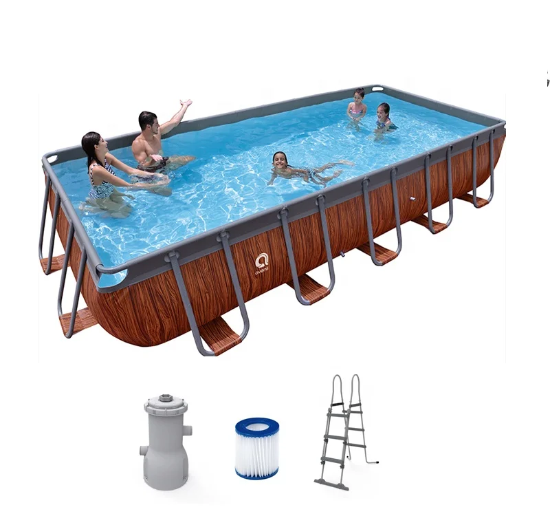 

Jilong Avenli 2022ss rectangular steel frame pool liner large container pool for family garden