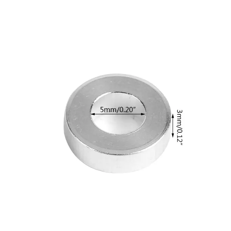 

634A 10 шт., алюминиевая плоская шайба, прокладка «сделай сам», модель, прокладка для 3D принтера, детали оборудования