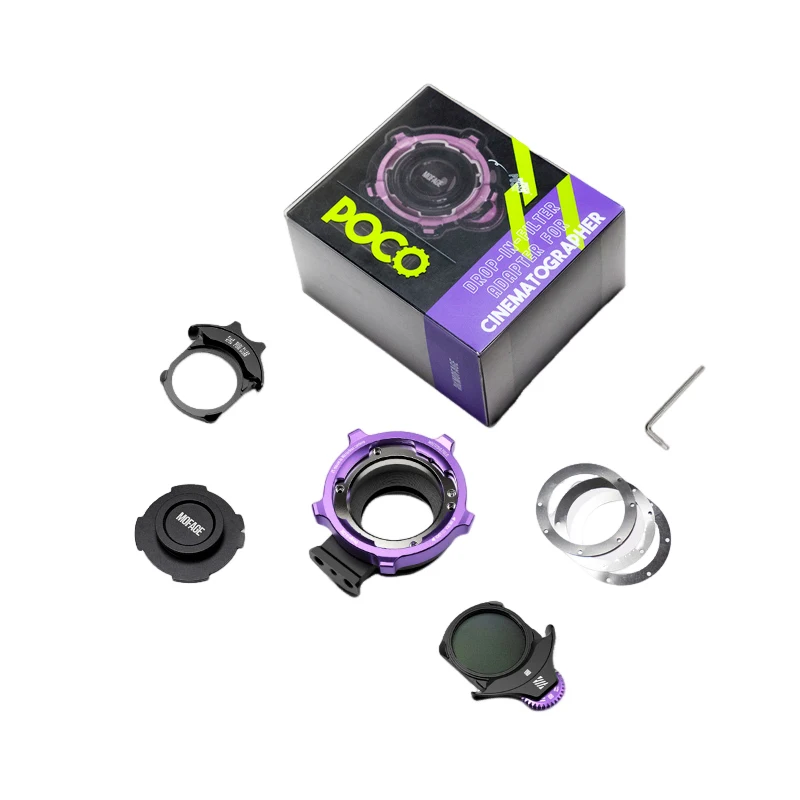 Набор фильтров MOFAGE POCO Drop-In для объектива ARRI PL к камере Nikon Z Sony E Canon RF Leica/Panasonic/Sigma L