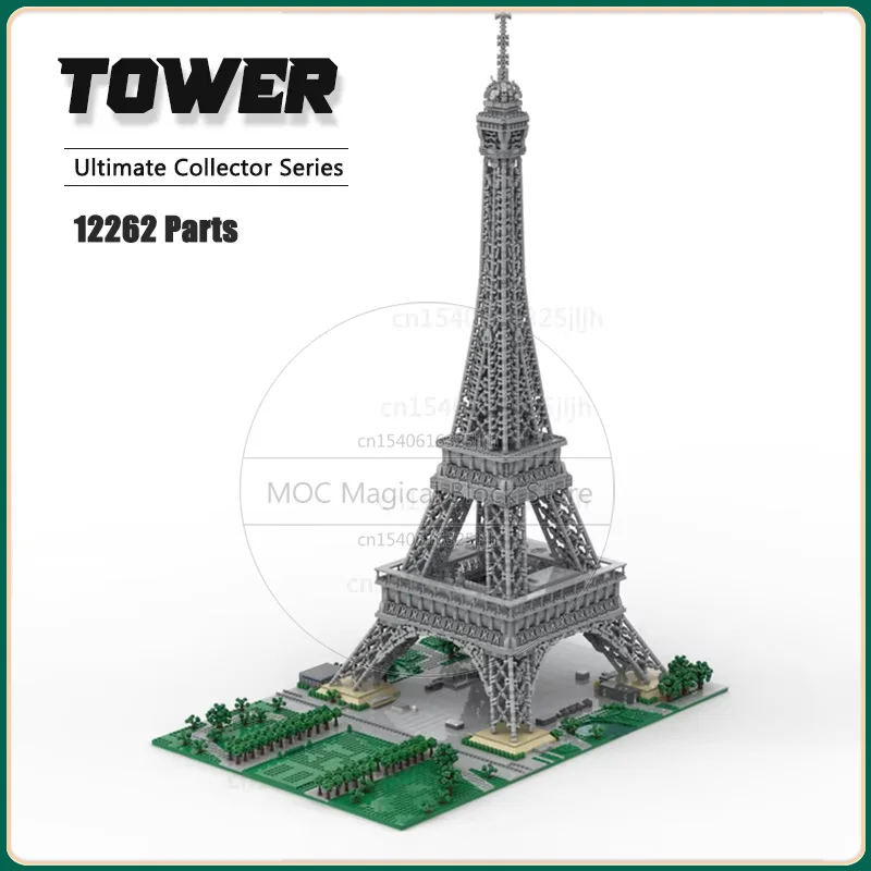 UCS модульное здание Moc строительные блоки знаменитая башня архитектура DIY сборка