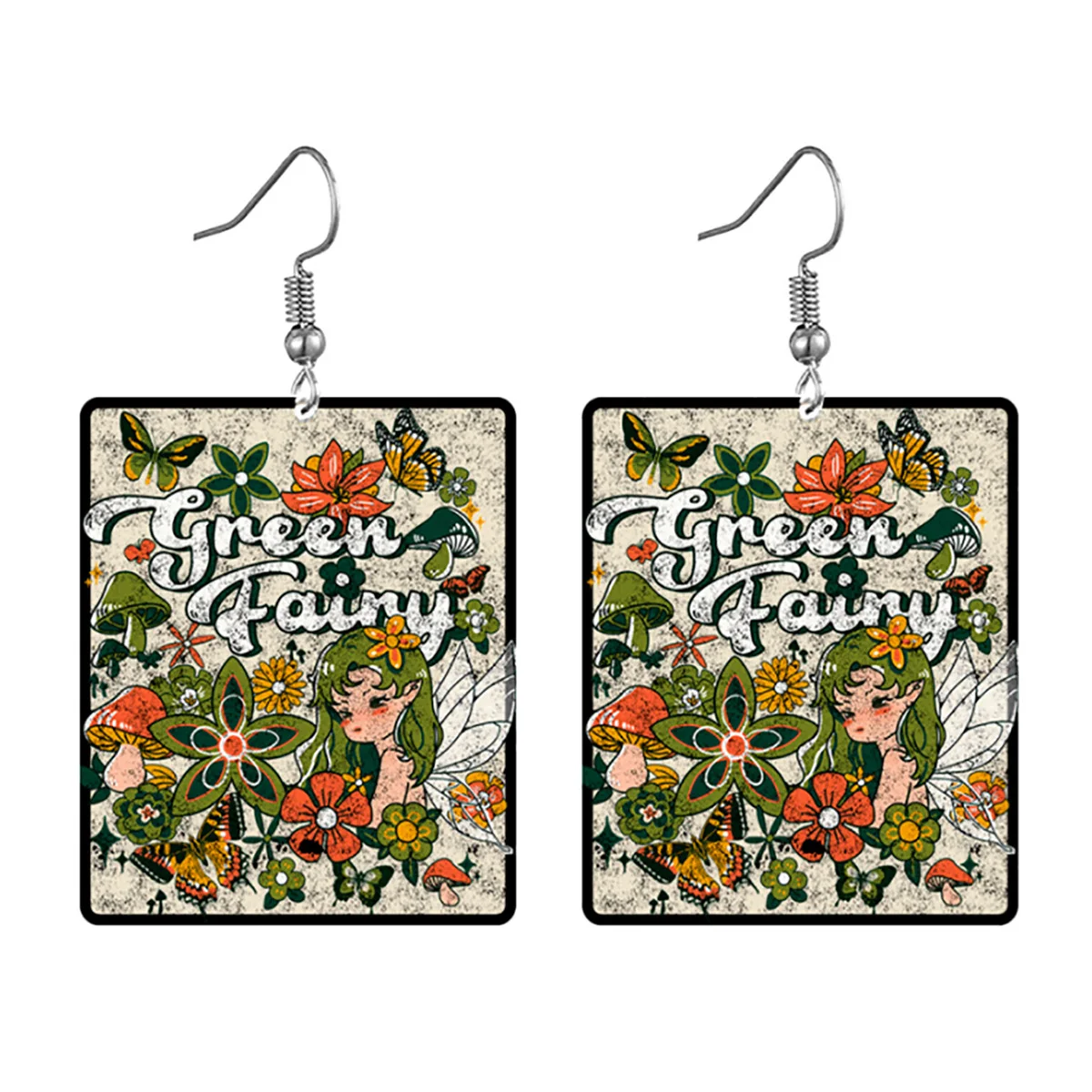 

Fashion Lovely Jewelry Medieval Retro Cat Image for Girls Women Goth Coffin Dangle Earrings Children Birthday GiftsWholesale