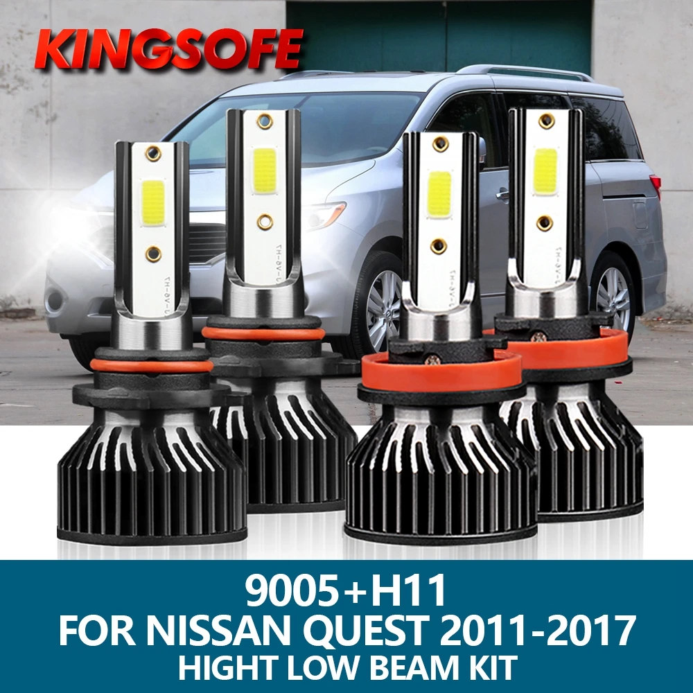 

Лампы для Nissan Quest 9005-6000, 2011 лм, 72 Вт, 2017 к