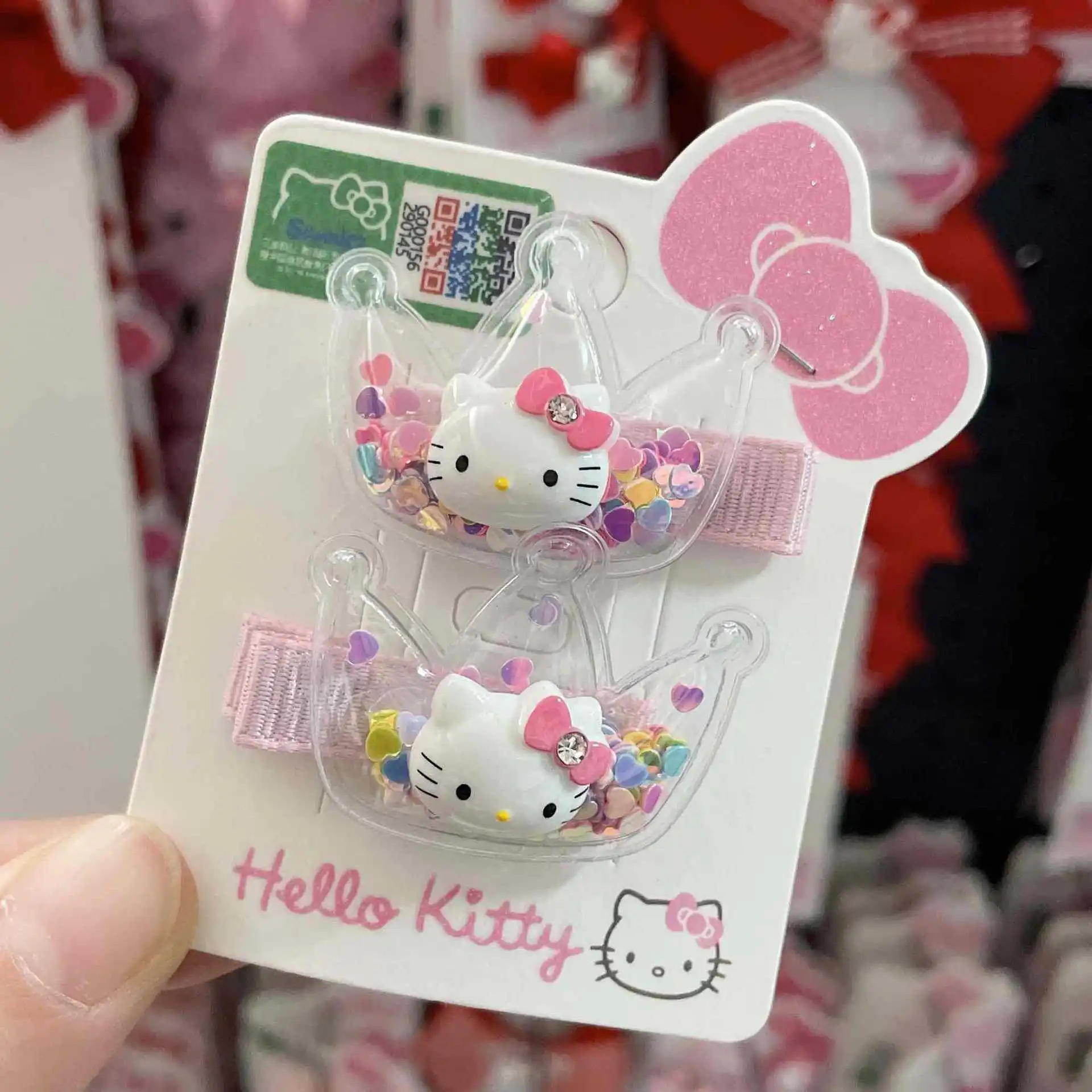 

Детские аксессуары для волос Hello Kitty Корона Hello Kitty головной убор Hello Kitty