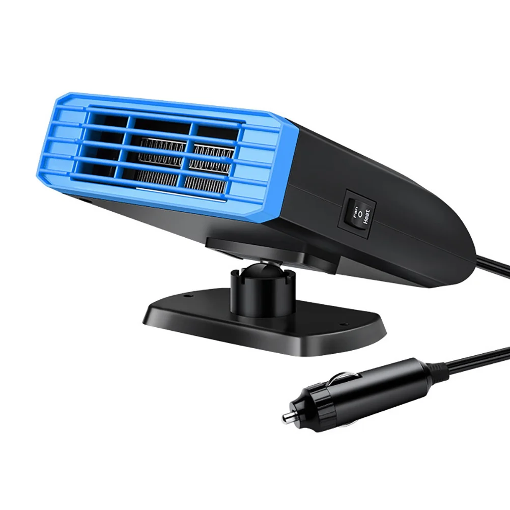 

Car Heater Fan Vehicle Plastic Defroster​​​​​​​ Portable Camping Mini Metal