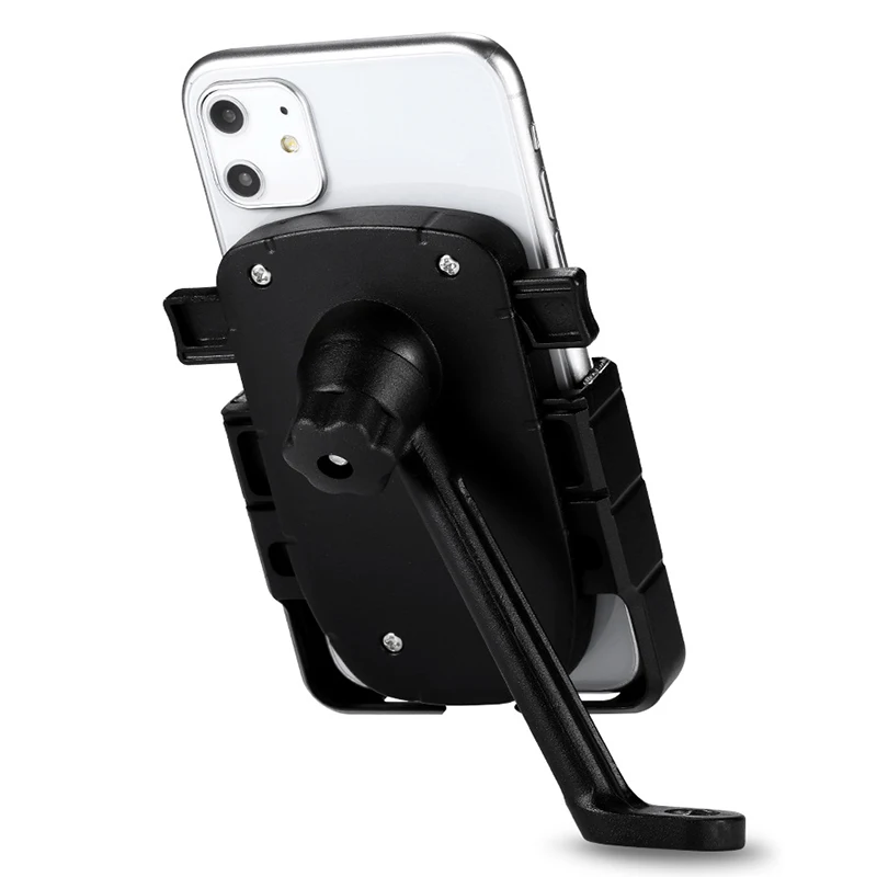 

New Alloy Phone Holder Motorcycle Bicycle Universal Phone Car Navigation Bracket For IPhone 13 12 11 Samsung Huawei Accessories