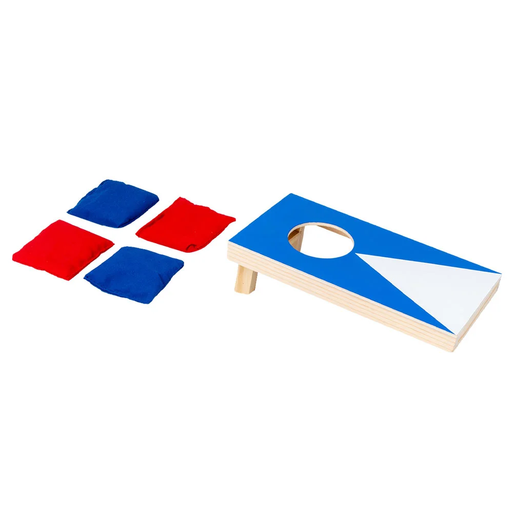 

Sandbag Game Cornhole Board Throwing Toy Toys Adults Wooden Toss Bean Foldable