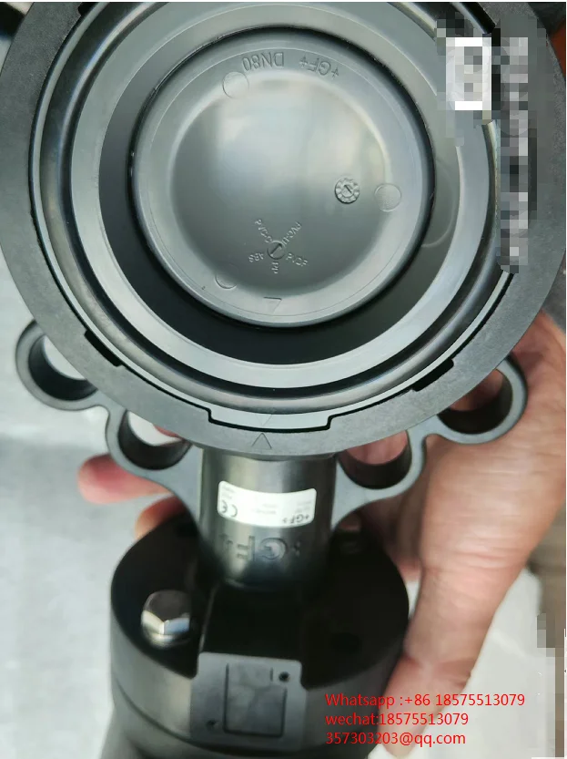 + GF пневматический клапан-бабочка 567 новый оригинальный DN80 567PVC-U